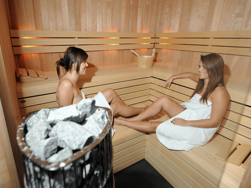 Sfeerbeeld Sauna Ambiente